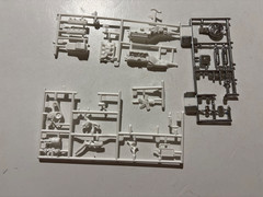 Model Car Parts – Monogram 1969 Ford Talladega Engine Parts 1/24 kitbash