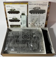Trumpeter #00360 1/35 Scale Soviet KV-1 Model 1942 Tank from 2011 – Parts Sealed