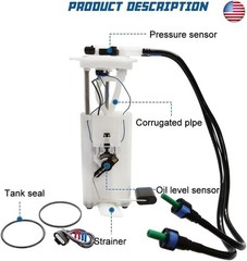 Electric Fuel Pump Replacement Compatible with 2000-2005 Chevy Cavalier Pontiac