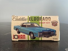 Jo-Han Cadillac Eldorado Vintage 1/25 Scale Model Snap-Kit #CS-501