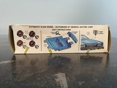Jo-Han Cadillac Eldorado Vintage 1/25 Scale Model Snap-Kit #CS-501