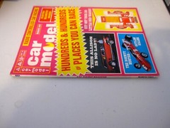 VINTAGE CAR MODEL MAGAZINE MARCH 1967 LITTLE RED WAGON CUT OUT