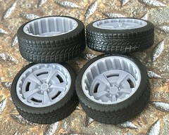 Resin 21/20 Inch: “Centerline 631” Model car Wheels/Tires 1/24 1/25 scale