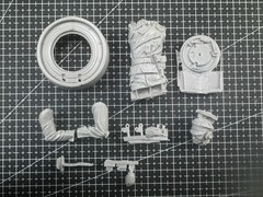 1/16 Casting Resin Model Assembly Kit, GK, Tank Captain, Unpainted