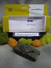 Roco Minitanks Painted & Weighted Modern US M551 Sheridan Medium Tank Lot#7356©