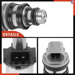 A-Premium Set of 4 Fuel Injectors Compatible with Chevrolet Beretta, Cavalier,
