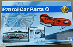 1:24 Patrol Car Parts A Set Aoshima Model Car Accessory Kit (E)