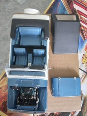 PRO-BUILT MPC 1968 JEEPSTER CONVERTIBLE 1:25 FROM MODEL KIT #2068-200 DETAILED !