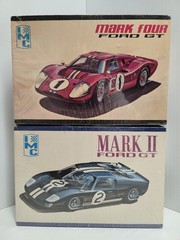 IMC MARK II Ford GT / MARK IV Ford GT FACTORY SEALED 1/25 IMC Plastic Model Kits