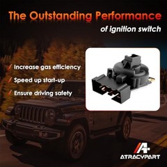 924-869 Ignition Switch, Compatible with 2002-2007 Liberty, 2001-2006 TJ &