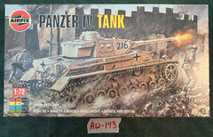 1/72 Airfix Panzer IV Tank Unopened Lot AW-143
