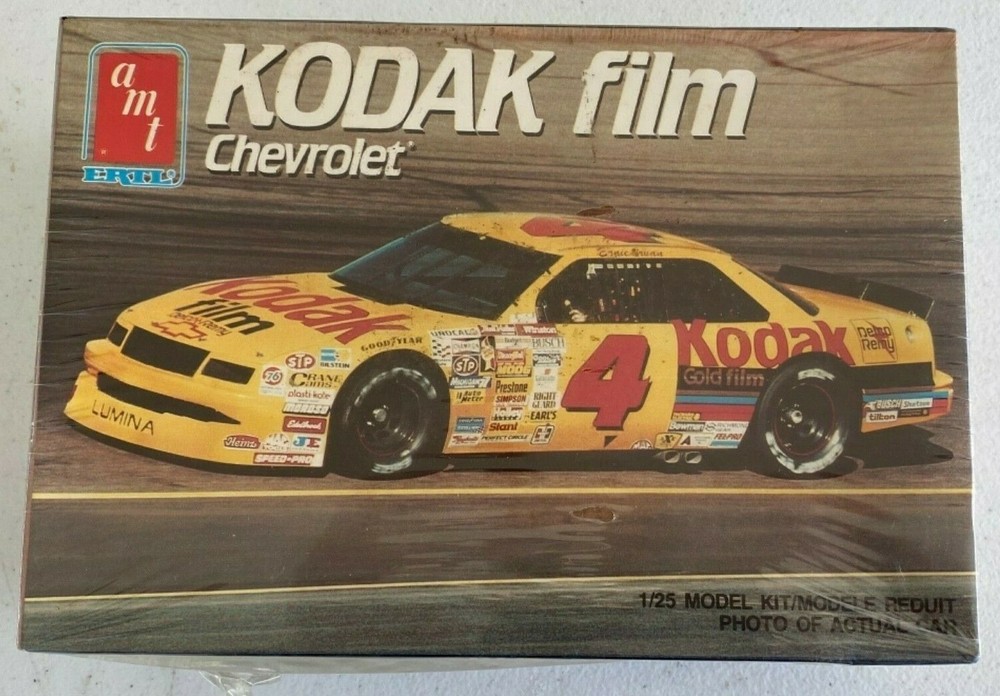 Ernie Ervin – 1990 ERTL Kodak Film Chevrolet – 1:25 Model Kit