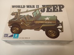 MPC WWll Willys Jeep Model OBSI General Mills New Nice 1970s MPC
