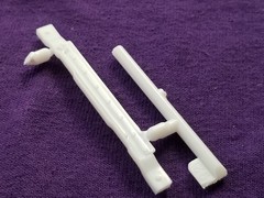 1991 Chevy S-10 Lowrider RADIATOR COWL PANEL from Revell 1:25 Model 91 Chevrolet