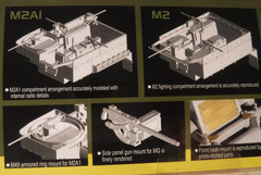 1/35 Dragon US Army M2A1 or M2 Half-Track 2 in 1 kit # 6329 w/ 8 GI’s Rifle Team