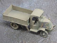 Unbranded / Roco Minitanks compatible WWI British Mack Truck Lot#8780B©