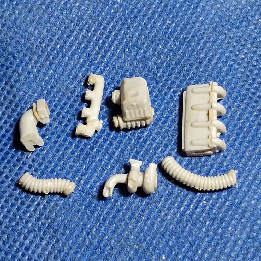 🌟 Turbocharger Set Up 1:24 or 1:25 Scale 1000s Model Car Parts 4 Sale