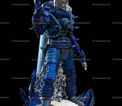 Mr. Freeze model kit unassembled unpainted see Description