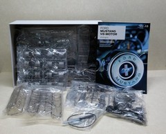 Franzis 67500 Ford Mustang V8 Engine Model Kit 1:3 Scale Open Box Complete