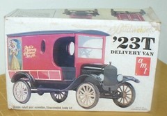 1923 Model T Budweiser Delivery Van NIB Model Kit 1/25 100th Anniversary Edition