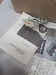 Testors 104 Famous Fords GT-40 1/25 Scale New Open Box