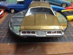 Vintage MPC 1973 Chevy Caprice Pro Street 1/25 Built Model Car Nice Adult Built