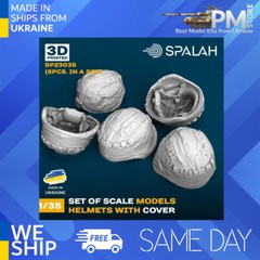 Spalah 23035 1/35 Set of scale models “Helmets with cover”, (5 pcs.)