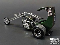 Skill 2 Model Kit Mail Box Chopper Trike (Ed Big Daddy Roth’s) Trick Trikes S…