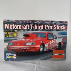 NOS Revell Motorcraft T-Bird Pro Stock Bob Glidden 1:24 Model Car Kit 85-4098