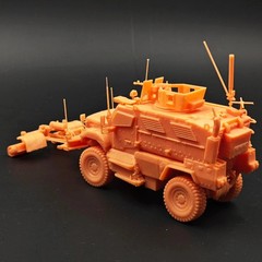 1/72/87/144 U.s. Maxxpro Mine Protected Armored Vehicle Unpainted Resin Model
