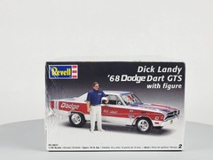 2005 SEALED Revell Kit: Dick Landy ’68 Dodge Dart GTS w Figure 1/25 #85-2831