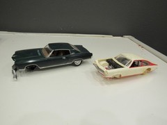 1970 Chevy Monte Carlo 70s Chevy Vega model Car Kit vintage 1/25 Built AMT MPC