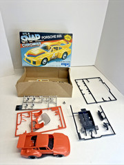 MPC Porsche 935 It’s a Snap Model Kit No. 1-3236, Chromies, 1/32 Scale, Started