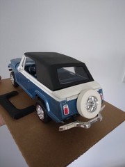 PRO-BUILT MPC 1968 JEEPSTER CONVERTIBLE 1:25 FROM MODEL KIT #2068-200 DETAILED !
