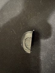 Revell 7383 57 Chevy Parts Kit Bash Step 41 Custom Spare Tire Cover #130