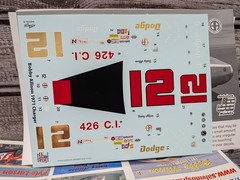 Salvinos Jr Bobby Allison 1971 Dodge Charger Nascar Model Kit