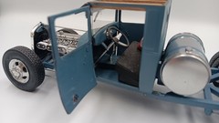 Custom Built 1/25th Scale ’29 Ford Truck,Motorcycle and Trailer