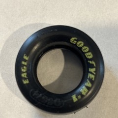 1/24th -1/25th scale Revell Nascar 4 Goodyear Tires Yellow Printed Lettering