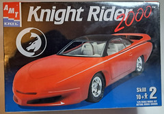 AMT 1/25 Knight Rider 2000 KIFT Knight KITT 4000 TV Show Model Kit 2002 SEALED