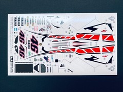 Tamiya Decals 1/12 YAMAHA YZR-M1 50th #46 Cartograf.Item14115 from Japan
