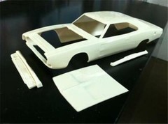 SMH Resins 69 Charger 500 Nascar 1/25 resin body