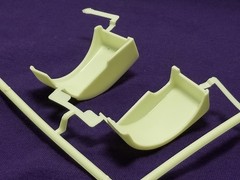 Diamond REO Truck Tractor FRONT FENDERS for 1:25 AMT Model Kit