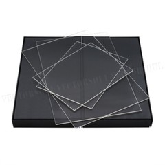 US Big Acrylic Display Box Perspex Case 14.7″ L Plastic Dustproof Self-Install