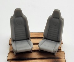 Mobern JDM Seats For 1/24 And 1/25 Scale Model Cars (Set of 2)
