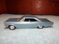 1965 Ford Galaxie 500XL Hardtop Original Dealer Promo Model Car