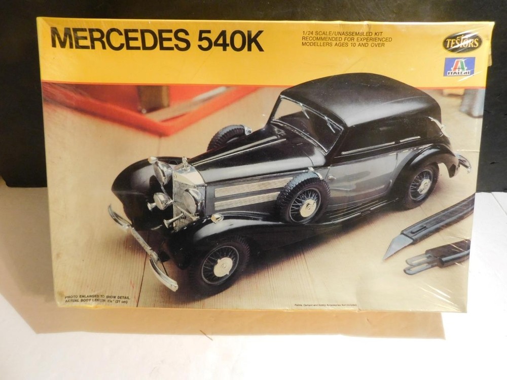 Testors 1:24 #831 Mercedes 540K NIB