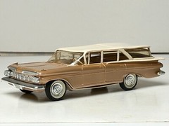 SMP 1959 Chevrolet Nomad Station Wagon Promo Car, Gold/White