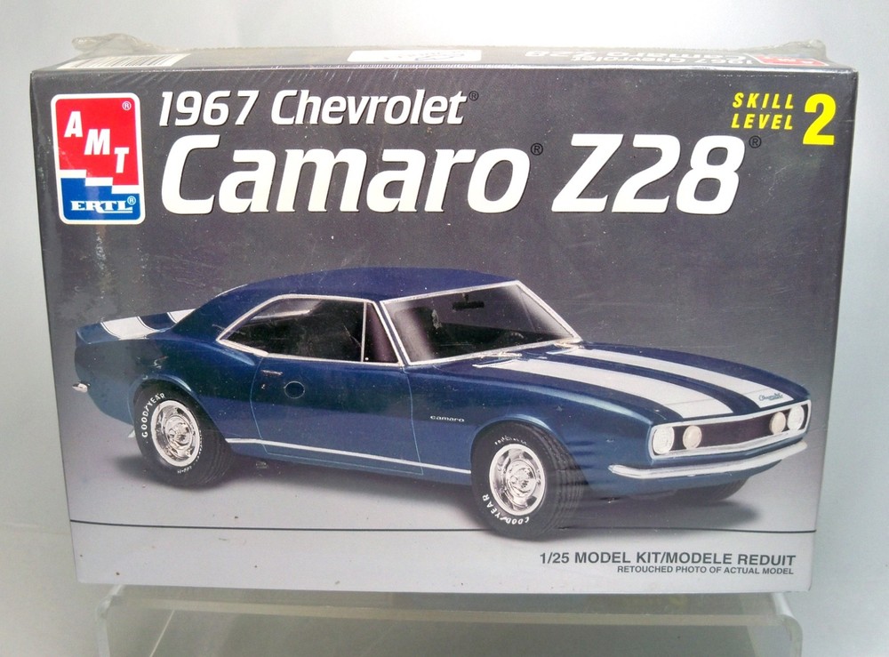 1967 Camaro Z28 AMT 1:25 Model Kit # 6638 ~ Factory Sealed Box ~ Excellent