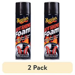 Tire Foam Cleaner and Shine Spray 19 Oz 2 Pack Automotive Car Care