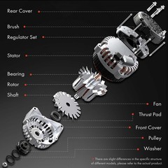 A-Premium Alternator Compatible Chevrolet Malibu 2004-2005 2.2L Cavalier 02-05